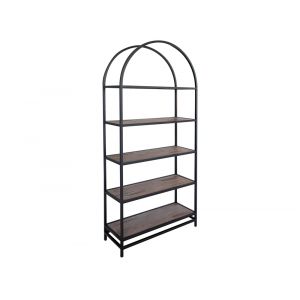 IFD - Blacksmith 5 Shelves, Bookcase - IFD2321BKS