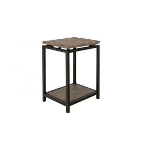 IFD - Blacksmith Chair Side Table, w/ shelf - IFD2321CST