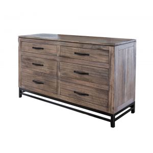 IFD - Blacksmith Dresser 6 Drawers - IFD2321DSR