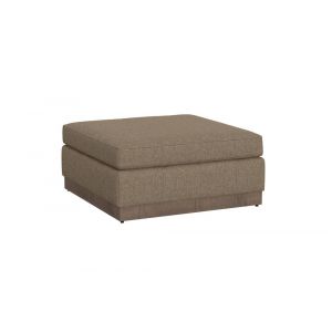 IFD - Georgia - Wooden Frame & Base, Upholstered Square Ottoman - IUP722-OTT-152