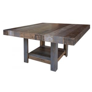 IFD - Loft Brown 54'' Square Dining Table - IFD6441TBL54