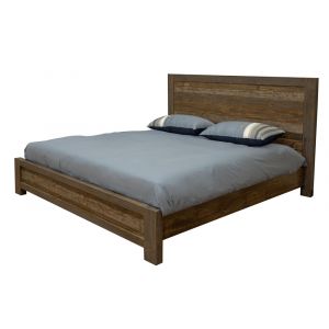 IFD - Loft Brown Low Profile Queen Bed - IFD6442BED-Q