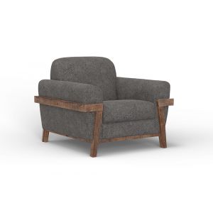 IFD - Loft Brown - Wooden Frame & Base, Armchair - IUP644-ACH-121