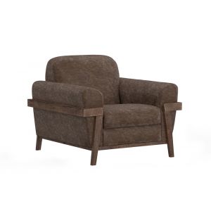 IFD - Loft Brown - Wooden Frame & Base, Armchair - IUP644-ACH-212