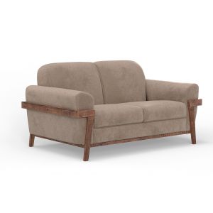 IFD - Loft Brown - Wooden Frame & Base, Loveseat - IUP644-LOV-152