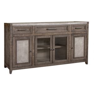 IFD - Marble 3 Drawer & 4 Doors, Console - IFD6391CNS