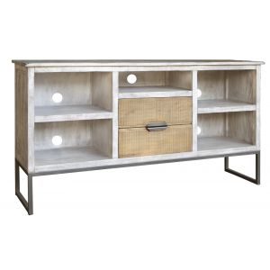 IFD - Mita 5 Shelves & 2 Drawers, TV Stand - IFD2411STN