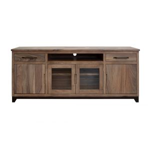 IFD - Natural Parota - 2 Drawer, 2 Door, 2 Glass Door 80