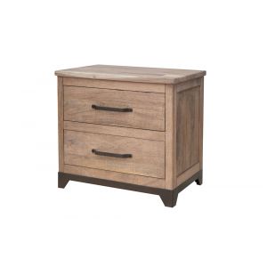 IFD - Natural Parota - 2 Drawers, Nightstand - IFD8681NTS