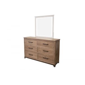 IFD - Natural Parota - 6 Drawers, Dresser - IFD8681DSR