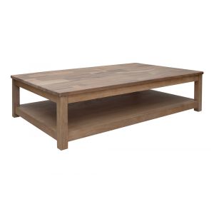 IFD - Natural Parota - Deluxe Cocktail Table - IFD8681CKTDL