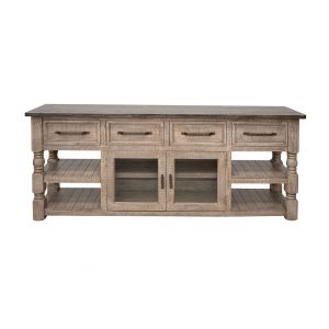 IFD - Natural Stone - 4 Drawers 2 Doors, 80