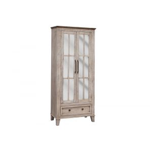 IFD - Sahara - 1 Drawer 2 Glass Doors Cabinet - IFD2951CAB