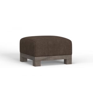 IFD - Samba - Wooden Frame & Base, Upholstered Square Ottoman - IUP298-OTT-212