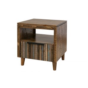 IFD - Tiza - 1 Drawer End Table - IFD1981ENDBL