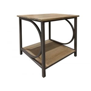 IFD - Zandria - Metal Frame End Table - IFD8911END