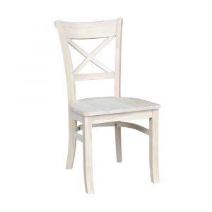 International Concepts - Charlotte X-Back Chair (Set of 2) - C-31P