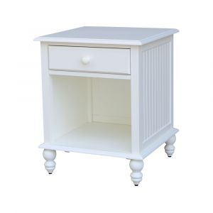 International Concepts - Cottage End Table in Beach White - Hand Rubbed Finish - OT07-20E