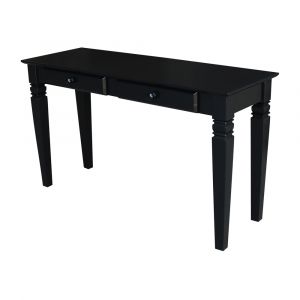 International Concepts - Java Console Table with 2 Drawers in Black Finish - OT46-60S2