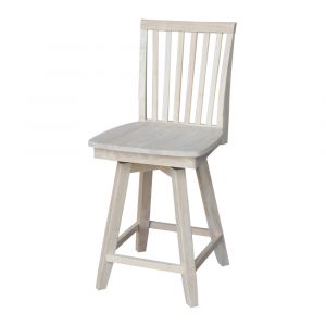International Concepts - Mission Counter Height Stool - 24