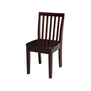 International Concepts - Mission Juvenile Chair in Rich Mocha Finish (Set of 2) - CC15-263P