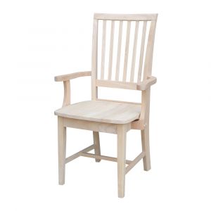 International Concepts - Mission Side Chair with Arms - 265A