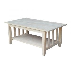 International Concepts - Mission Tall Coffee Table  - BJ6TC