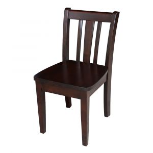 International Concepts - San Remo Juvenile Chair in Rich Mocha Finish (Set of 2) - CC15-105P