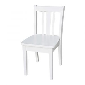 International Concepts - San Remo Juvenile Chair in White Finish (Set of 2) - CC08-105P