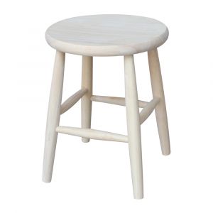 International Concepts - Scooped Seat Stool - 18