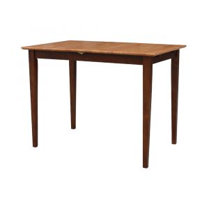 International Concepts - Table with Butterfly Extension - Counter Height in Cinnemon/Espresso Finish - K58-T32X-36S