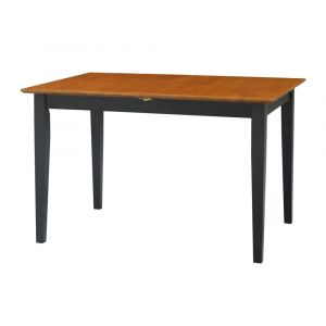 International Concepts - Table with Butterfly Extension - Dining Height in Black / Cherry Finish - K57-T32X-30S