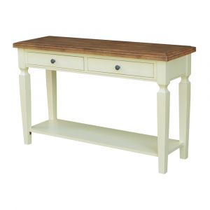 International Concepts - Vista Console/Sofa Table in Hickory/Shell Finish - OT79-15S
