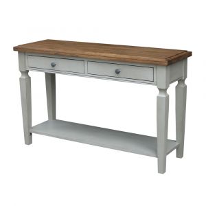 International Concepts - Vista Console/Sofa Table in Hickory/Stone Finish - OT41-15S