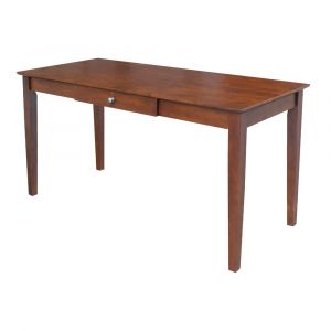 International Concepts - Writing Desk with Drawer - Large in Espresso Finish - OF581-42