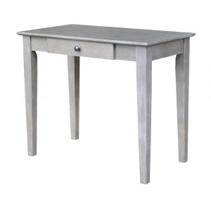 International Concepts - Writing Table in Washed Gray Taupe Finish - OF09-49