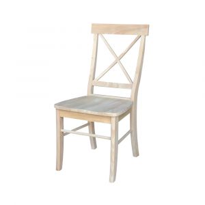 International Concepts - X-Back Chair (Set of 2) - C-613P