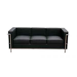 J&M Furniture - Cour Italian Leather Sofa - 176551-S-BK