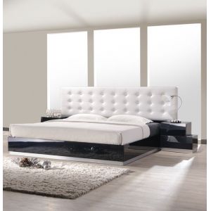 J&M Furniture - Milan 3-Piece King Bedroom Set Black