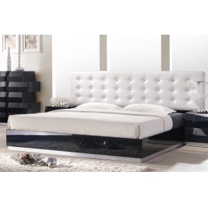 J&M Furniture - Milan Queen Size Bed in Black - 176871-Q