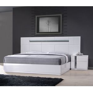 J&M Furniture - Palermo Queen Bed and Nightstand