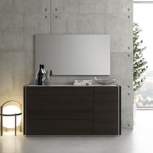 J&M Furniture - Porto Dresser and Mirror