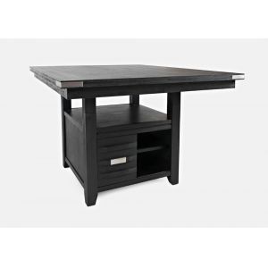 Jofran - Altamonte Square Counter Height Table in Dark Charcoal Grey - 1851-60