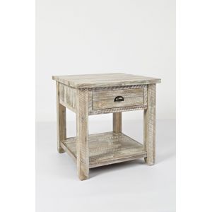 Jofran - Artisan's Craft End Table in ashed Grey - 1743-3