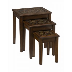 Jofran - Baroque Nesting Tables with Mosaic Tile Inlay (Set of 3) - 698-7