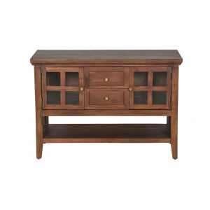 Jofran - Bronson Solid Acacia Accent Cabinet Buffet, Shaker Cherry - 2029-46SC