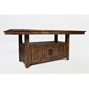 Jofran - Cannon Valley Dining Table with Storage Base - 1511-72TBKT