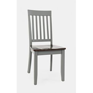 Jofran - Decatur Lane Dining Chair in Autumn brown/Grey - (Set of 2) - 1835-393KD