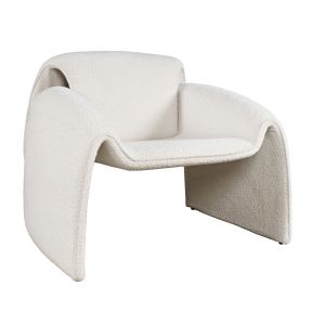 Jofran - Dolce Mid-Century Modern Bent Angle Upholstered Accent Chair - DOLCE-CH-NAT