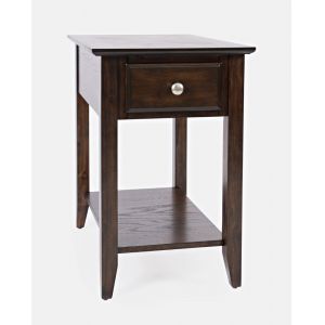 Jofran - Modern Espresso Chairside Table - 1037-7